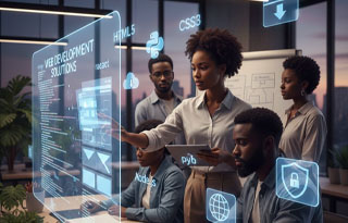 Custom web design and development