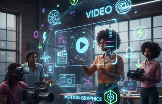 Video editing and motion graphics